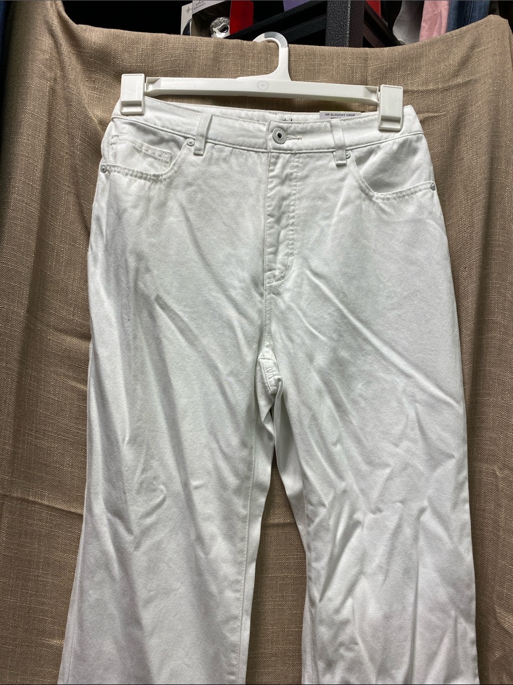 Style & Co. White Straight-Leg Women's Jeans